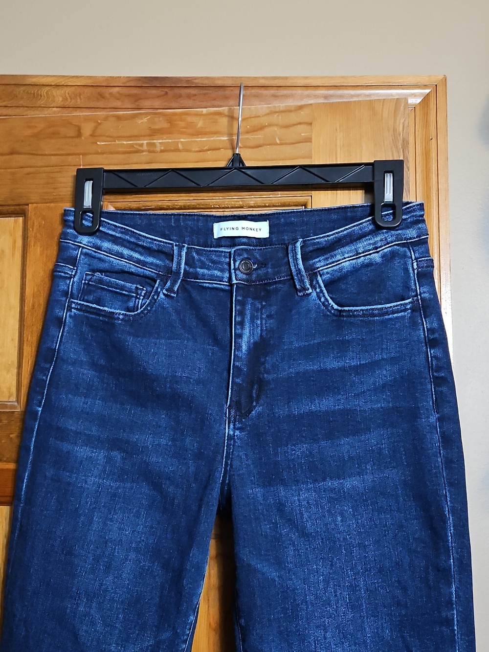 Flying Monkey High Waisted Bootcut Denim Jeans - Picture 4 of 11